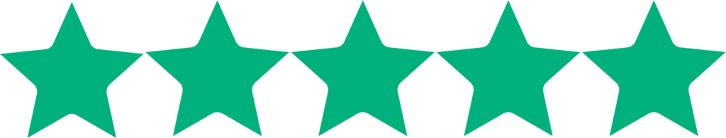 five green stars indicating high satisfaction with Serve You Rx